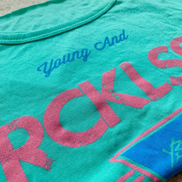Young and Reckless Muscle Tee - Picture 2 of 5